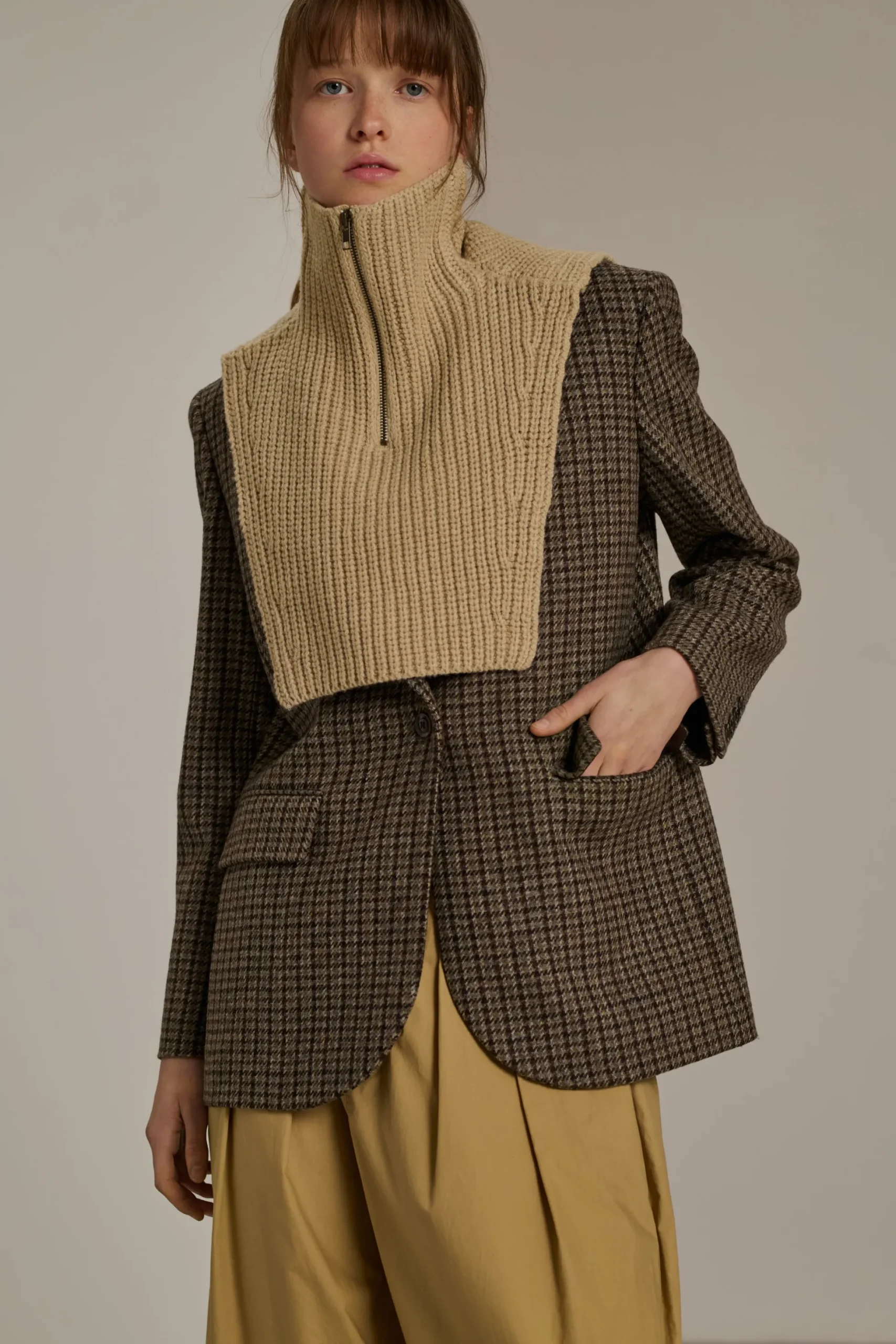 Soeur col wool- Foulards Et Écharpes