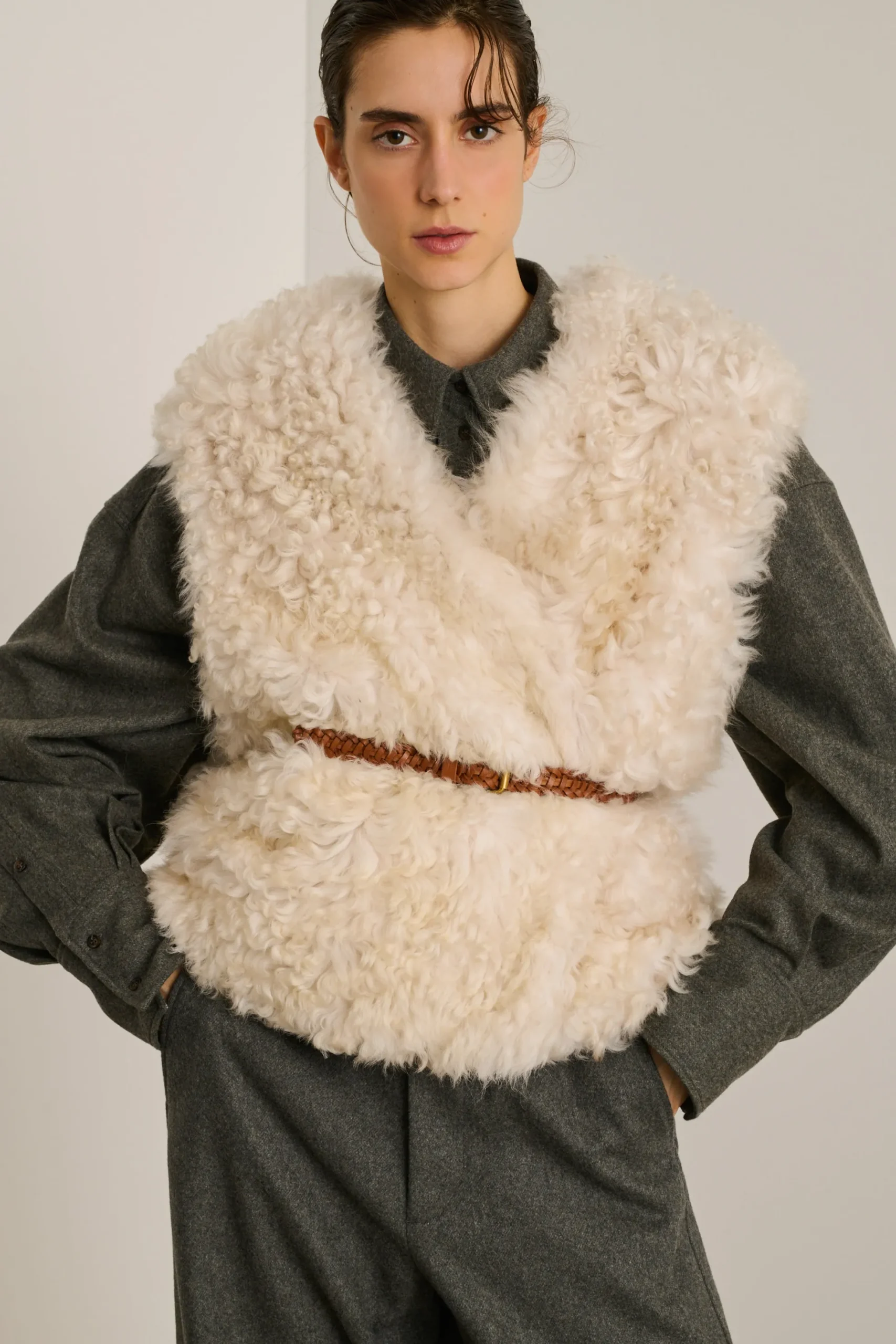 Soeur veste uden- Vestes | Peaux Lainées